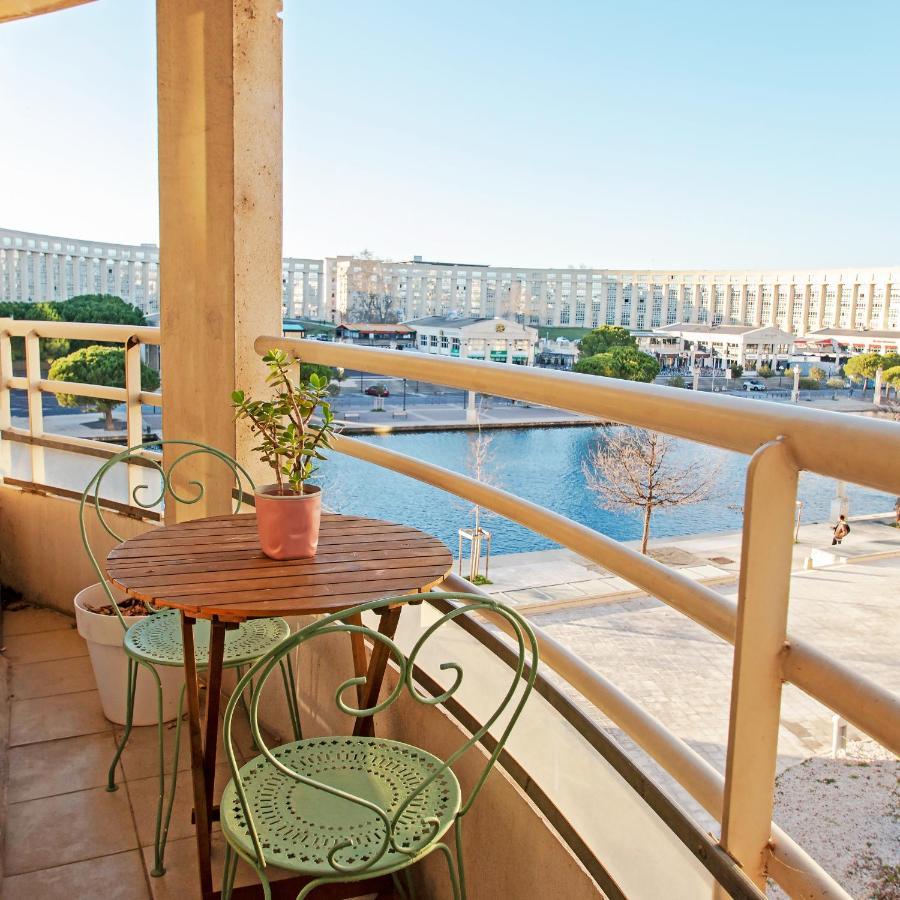 Appartement Cosy , Vue Imprenable, Parking Prive Монпелие Екстериор снимка