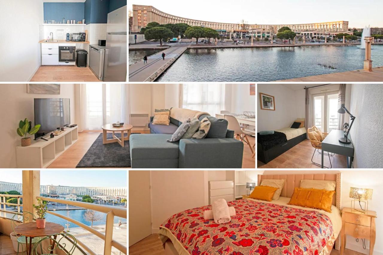 Appartement Cosy , Vue Imprenable, Parking Prive Монпелие Екстериор снимка
